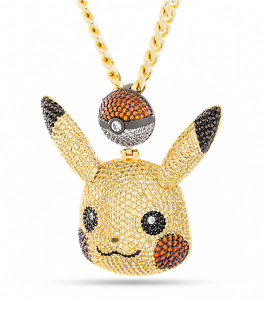 【KING ICE x POKEMON】4mm POKE BALL INSPIRED TENNIS CHAIN♪ 4mm Poké Ball Inspired Tennis Chain | Pokémon Jewelry – King Ice